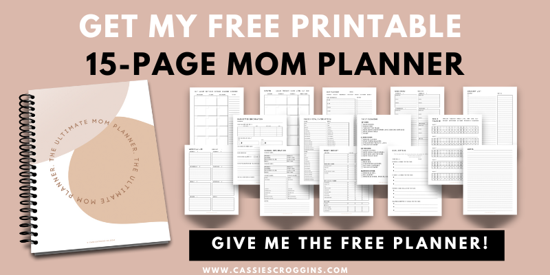 15 σελίδες δωρεάν εκτυπώσιμο mom planner